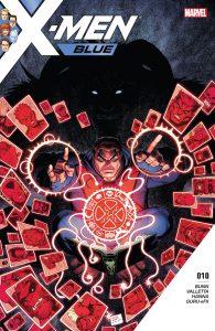 X-Men Blue #9, X-Men Blue #10, X-Men Gold #10