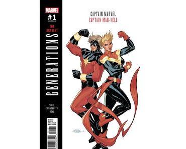 GENERATIONS : CAPTAIN MARVEL & CAPTAIN MAR-VELL (THE BRAVEST)