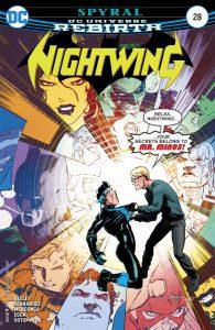 The Flash #30, Green Arrow #30, Nightwing #28