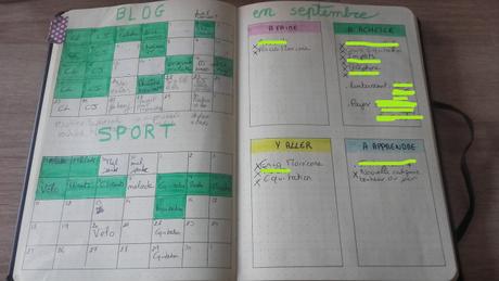Bullet Journal #2 – Mes indispensables pour le planning mensuel