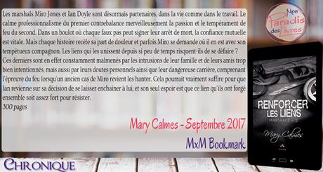 Marshals #2 – Renforcer les liens – Mary Calmes