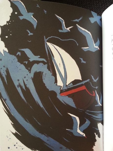 Premières lectures – premiers romans #15. Un toit pour 13.  Le jour où on a pris la mer.  Ingrid CHABBERT et Carine HINDER – 2017 (Dès 8 ans)