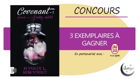 #CONCOURS – The Covenant de Jennifer L. Armentrout à Gagner sur Songe !