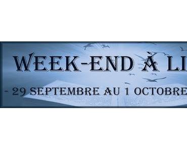 #1 Week-End à Lire du 29 novembre au 1er octobre 2017