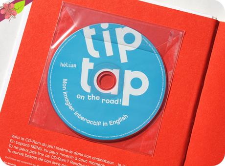 Tip tap on the road! Mon imagier interaftif in English - éditions Hélium