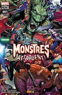 LES MONSTRES ATTAQUENT ! (1/3) CHEZ PANINI : MONSTERS UNLEASHED