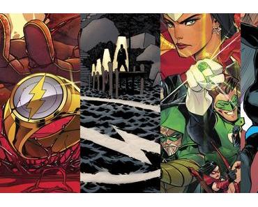 The Flash #31, The Flash #32, Green Arrow #31, Nightwing #30