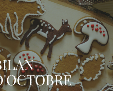 [Bilan mensuel] • Octobre • 2017/10