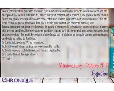 La malédiction de la zone de confort – Marianne Levy