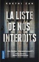 La liste de nos interdits