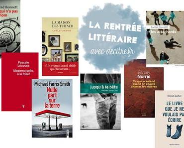 Retour sur la rentrée littéraire 2017 avec decitre.fr