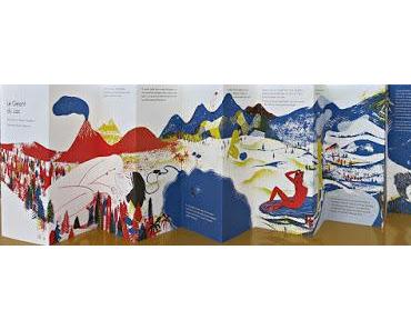 D'est en ouest, deux livres-accordéons