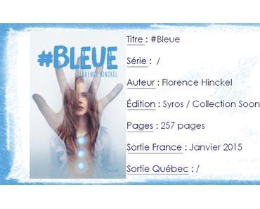 #Bleue de Florence Hinckel