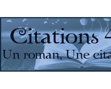 Citations #4 : Un roman, une citation...
