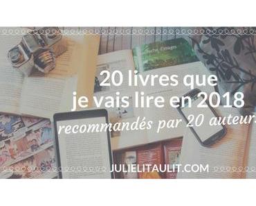 20 livres que je vais lire en 2018