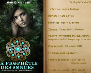 Camille Martins T1 - La Prophétie des Songes - Aloïsia Nidhead