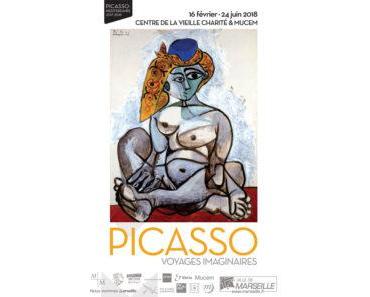 Picasso « voyages imaginaires » – Centre de la Vieille Charité (Marseille) – Exposition du 16 Février au 24 Juin 2018