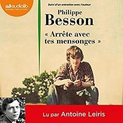 Arrête avec tes mensonges lu par Antoine Lieris ( #PrixAudiolib2018 )