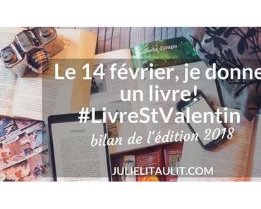 Le 14 février, je donne un livre! : bilan de l’édition 2018