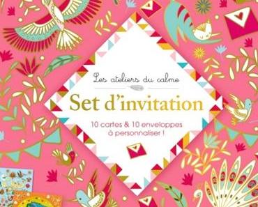 Mon set d’invitation