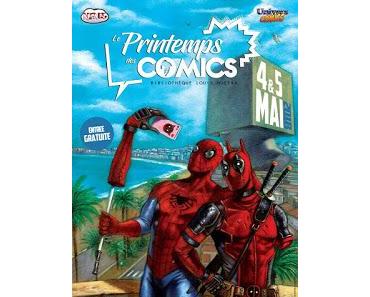 LE PRINTEMPS DES COMICS PDC2018 : JOUR J MOINS TROIS