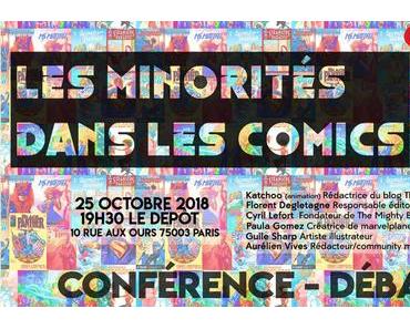 Les Minorités dans les Comics, une conférence organisée par le Centre LGBT Paris