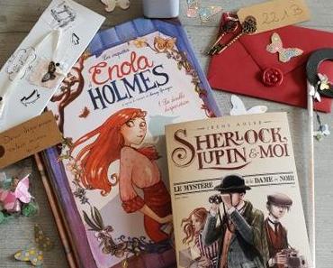 Les enquêtes d’Enola Holmes #1 – La double disparition & Sherlock, Lupin & moi – Le mystère de la dame en noir