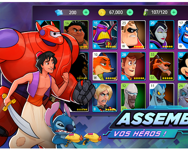 Télécharger Disney Heroes: Battle Mode APK MOD (Astuce)
