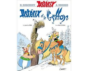 Astérix T39 – Astérix et le Griffon (Ferri, Conrad, Mébarki, d’après Goscinny et Uderzo) – Les éditions Albert René – 9,99€