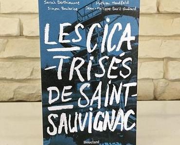 Les cicatrisés de Saint-Sauvignac – Jean-Philippe Baril Guérard, Sarah Berthiaume, Mathieu Handfield et Simon Boulerice