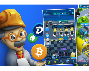 Télécharger Crypto Idle Miner: Bitcoin mining game APK MOD (Astuce)