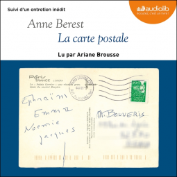 "La carte postale" d'Anne Berest (audiolivre lu par Ariane Brousse)