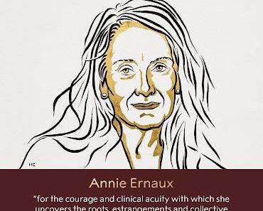Le Nobel de littérature 2022 à Annie Ernaux