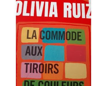Audiolivre : La commode aux tiroirs de couleurs - Olivia Ruiz ***
