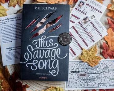 This Savage Song #1 – VE Schwab