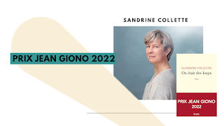 Le  prix Jean Giono à Sandrine Collette